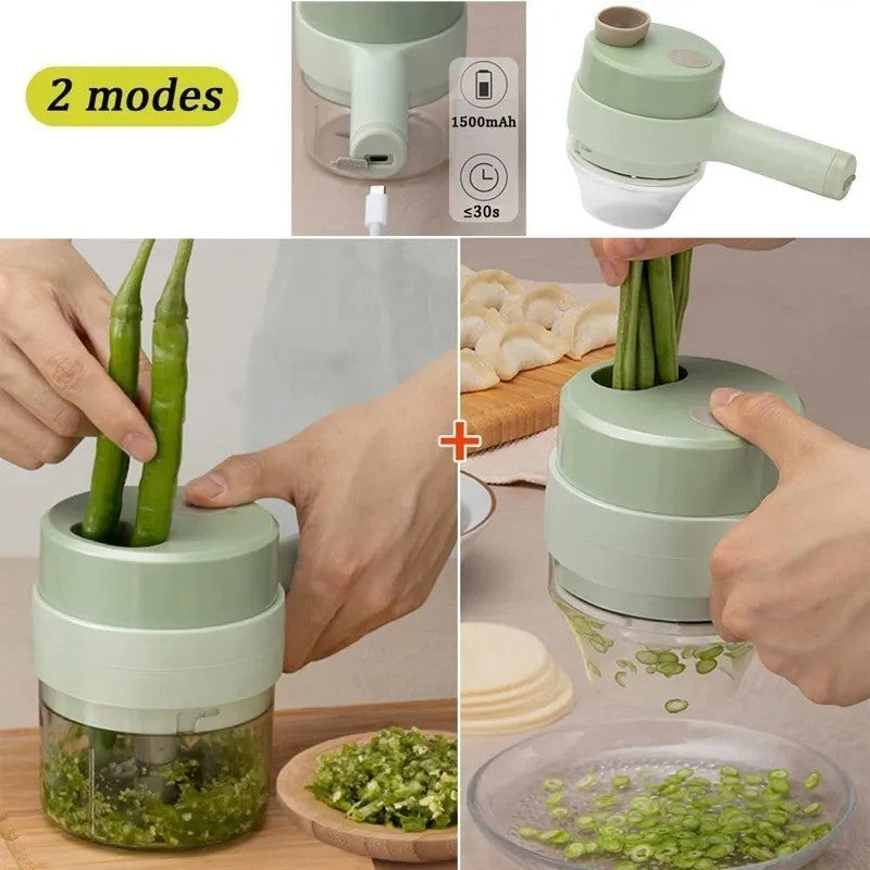 SOLO HOY: DESCUENTO EXCLUSIVO | Combo picador verduras 4 en 1
