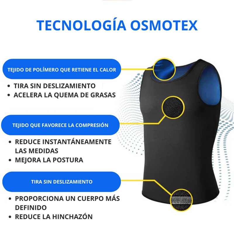 🔥 ¡QUEDAN POCAS UNIDADES, CÓMPRALO AHORA! 🔥| Camiseta Reductora para hombre FiberPulse