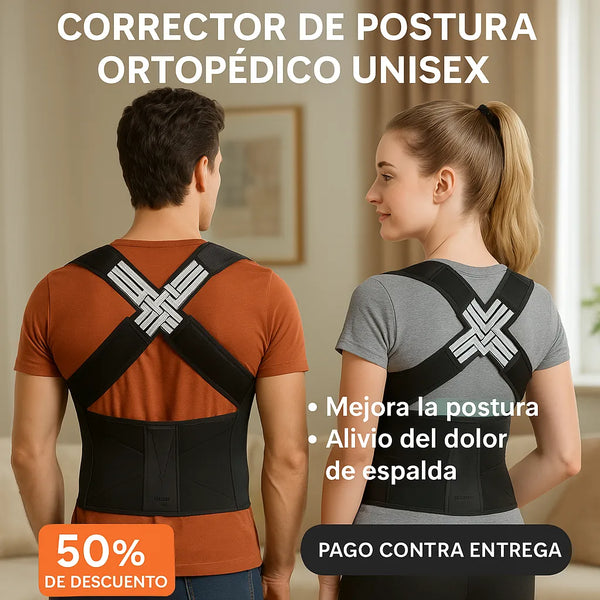¡ÚLTIMAS 8 UNIDADES A ESTE PRECIO! | CORRECTOR DE POSTURA ORTOPÉDICO UNISEX