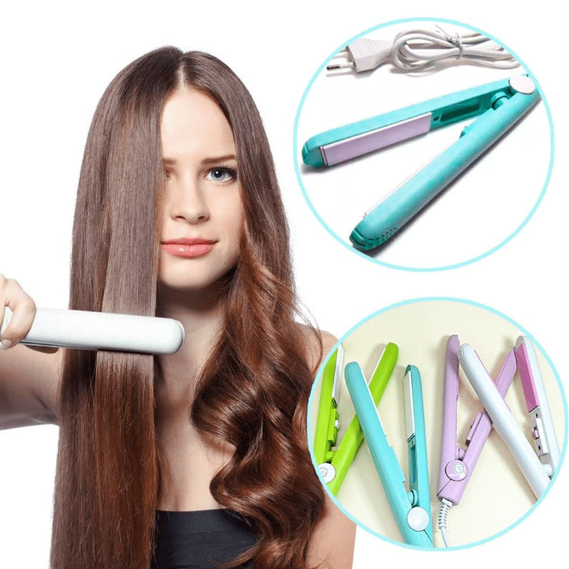 Mini Modelador de Cabello Compacto